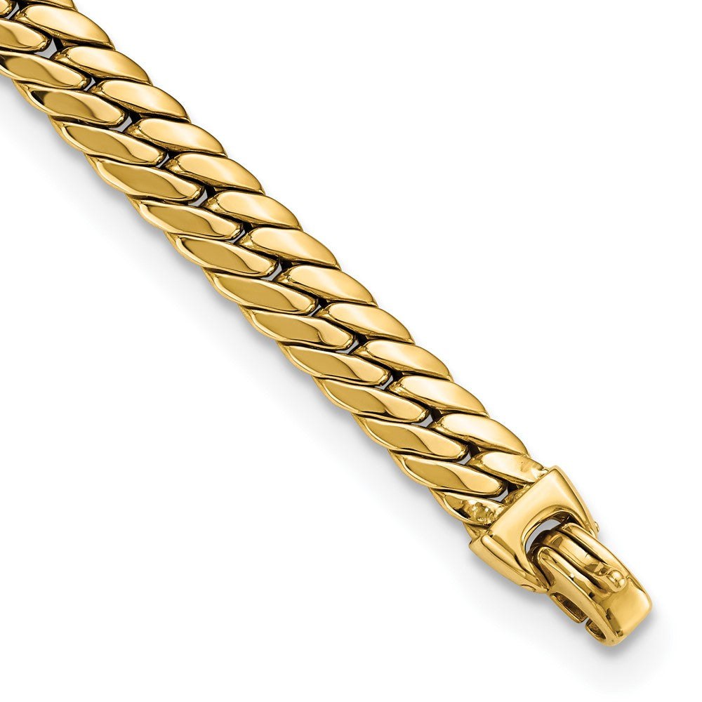 FJC Finejewelers 14 kt Yellow Gold Large Snake Chain Bracelet 7.5 Inches