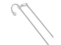 FJC Finejewelers 925 Sterling Silver Adjustable Bright Cut Rope Chain 36 Inches x 1.4 mm