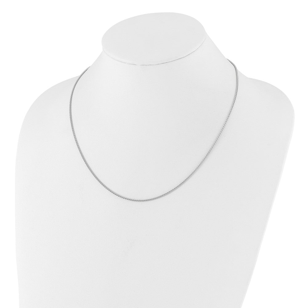 FJC Finejewelers 925 Sterling Silver Adjustable Spiga Chain 22 Inches x 1.5 mm
