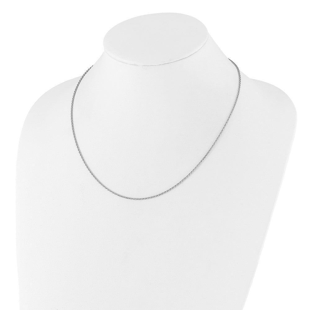 FJC Finejewelers 925 Sterling Silver Adjustable Bright Cut Spiga Chain 22 Inches x 1.5 mm