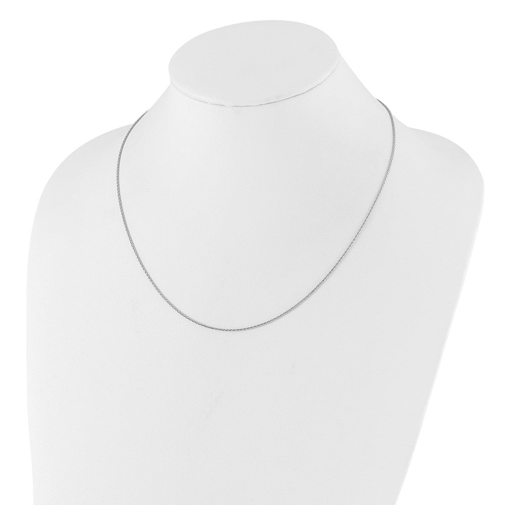 FJC Finejewelers 925 Sterling Silver Adjustable Bright Cut Spiga Chain 22 Inches x 1.1 mm