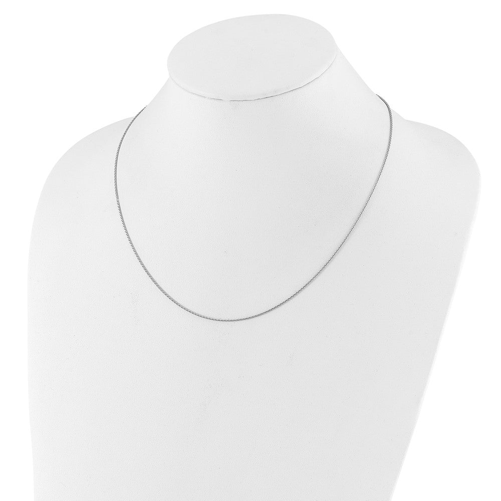 FJC Finejewelers 925 Sterling Silver Adjustable Bright Cut Spiga Chain 22 Inches x 0.95 mm