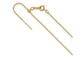 FJC Finejewelers Gold Filled Ball 1.0mm Adjustable Add-A-Bead Beaded 18.5in Chain 18.5 Inches x 1 mm