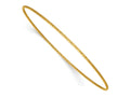 FJC Finejewelers 14 kt Yellow Gold Filled 1/20 Filled Sparkle 1.30mm Wire Stacking Bangle 1.3 mm