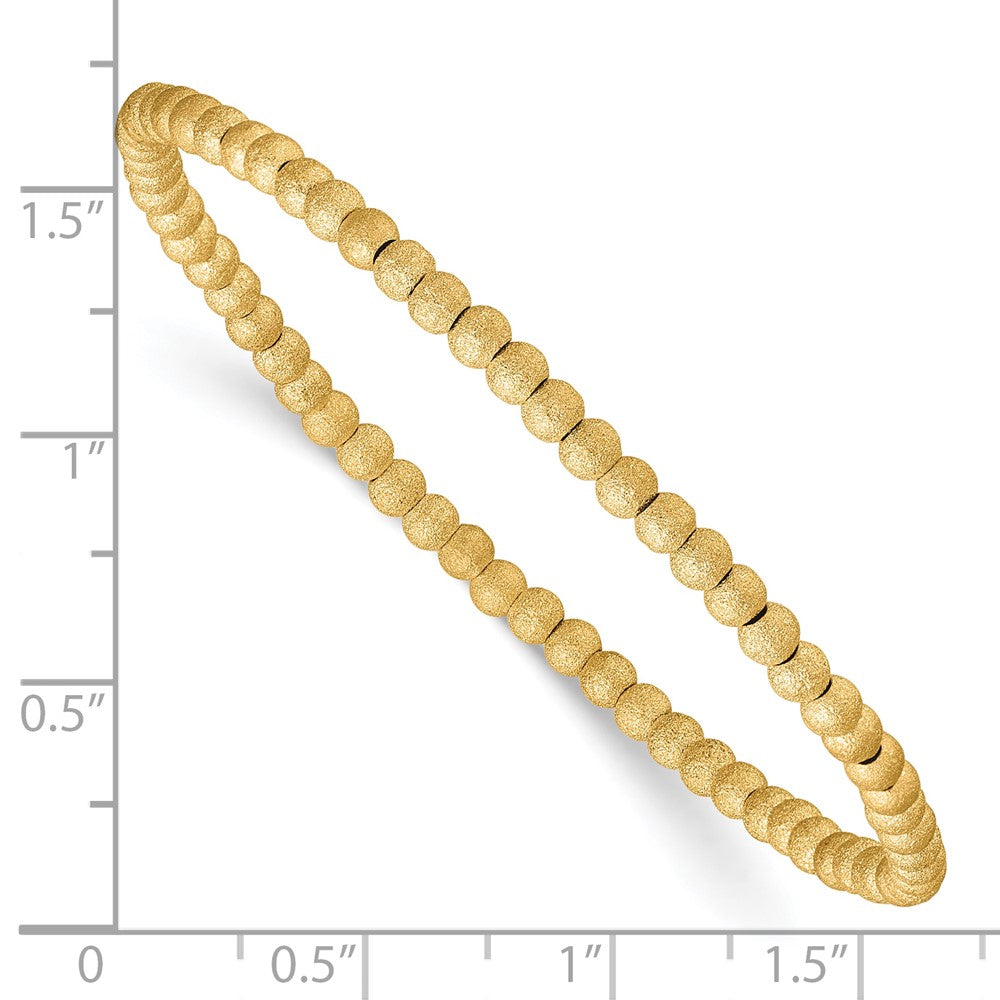FJC Finejewelers 14 kt Yellow Gold Filled Adjustable Stretch Wrap 1/20 Filled Stardust 3.0mm x 6.5in Bracelet