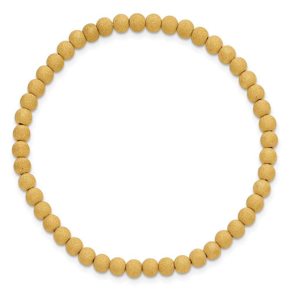 FJC Finejewelers 14 kt Yellow Gold Filled Adjustable Stretch Wrap Stardust 4.0mm 7in Bracelet