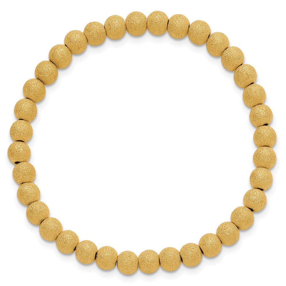 FJC Finejewelers 14 kt Yellow Gold Filled Adjustable Stretch Wrap Stardust 5.0mm 6.in Bracelet