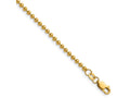 FJC Finejewelers 14 kt Yellow Gold 1/20 Filled Ball with Lobster Clasp Chain 20 Inches x 2.5 mm