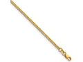 FJC Finejewelers 14 kt Yellow Gold 1/20 Filled Curb with Lobster Clasp Chain 18 Inches x 2.3 mm