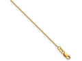 FJC Finejewelers 14 kt Yellow Gold Filled 1/20 Filled Cable with Lobster Clasp Carded Chain 18 Inches x 1.15 mm