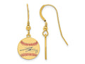 FJC Finejewelers Gold Plated Silver Shohei Ohtani MLBPA Signature Epoxy Earrings 31 x 12 mm