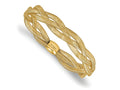 FJC Finejewelers 14 kt Yellow Gold Mesh Fancy Stretch Bangle Bracelet 7.5 Inches x 10 mm