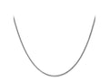 FJC Finejewelers 14 kt White Gold WG Bright Cut Spiga Chain 26 Inches x 1.25 mm