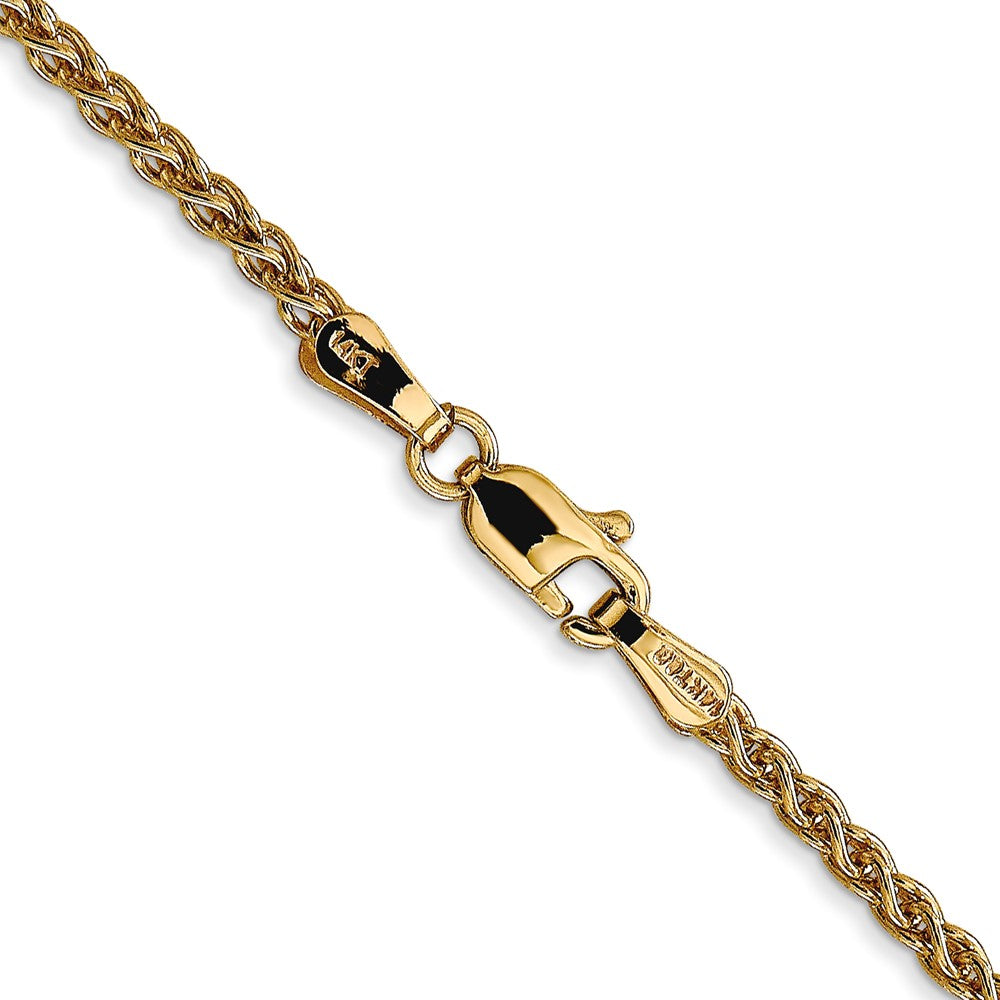 FJC Finejewelers 14 kt Yellow Gold Spiga Chain 26 Inches x 2.1 mm