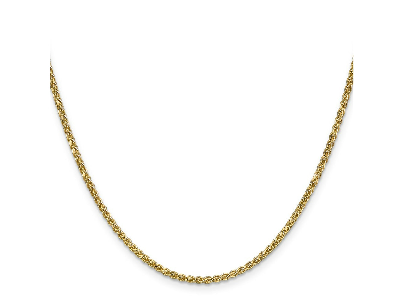 FJC Finejewelers 14 kt Yellow Gold Spiga Chain 26 Inches x 2.1 mm