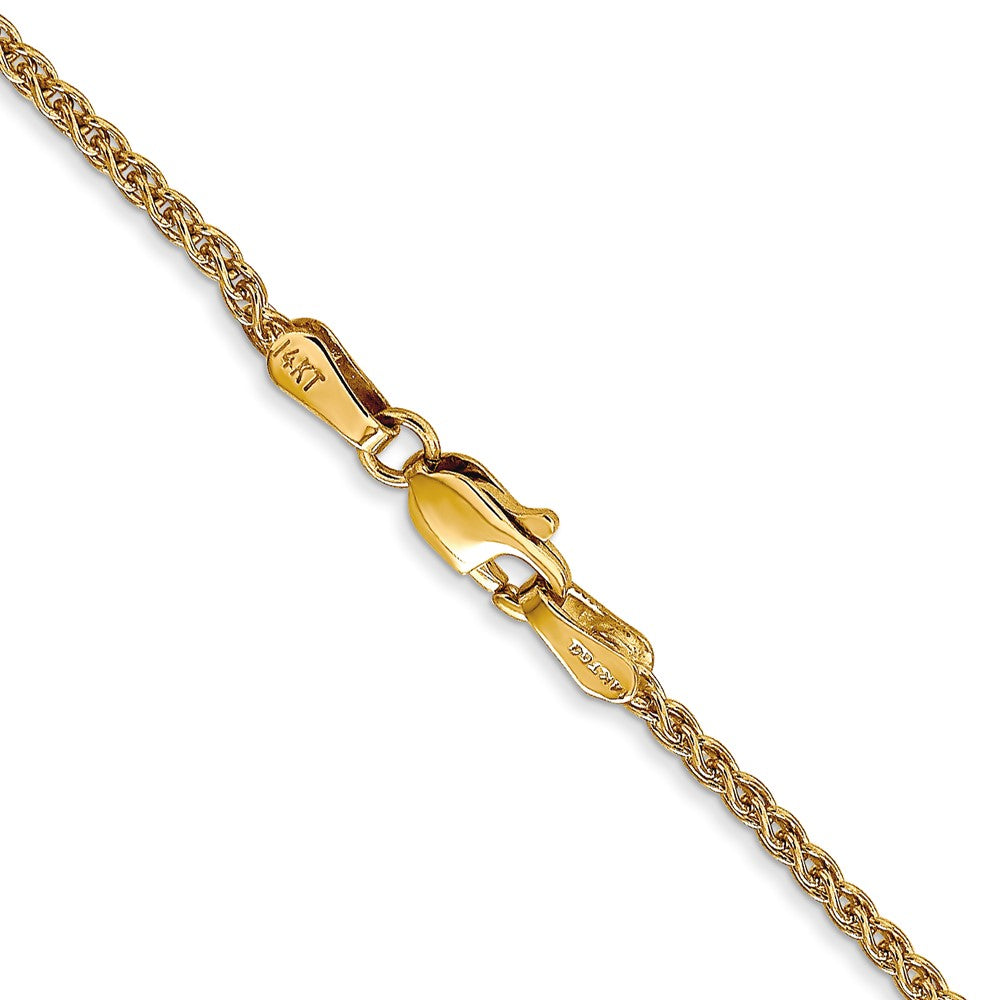 FJC Finejewelers 14 kt Yellow Gold Spiga Chain 26 Inches x 1.7 mm