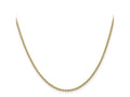 FJC Finejewelers 14 kt Yellow Gold Forzantine Cable Chain 30 Inches x 1.8 mm