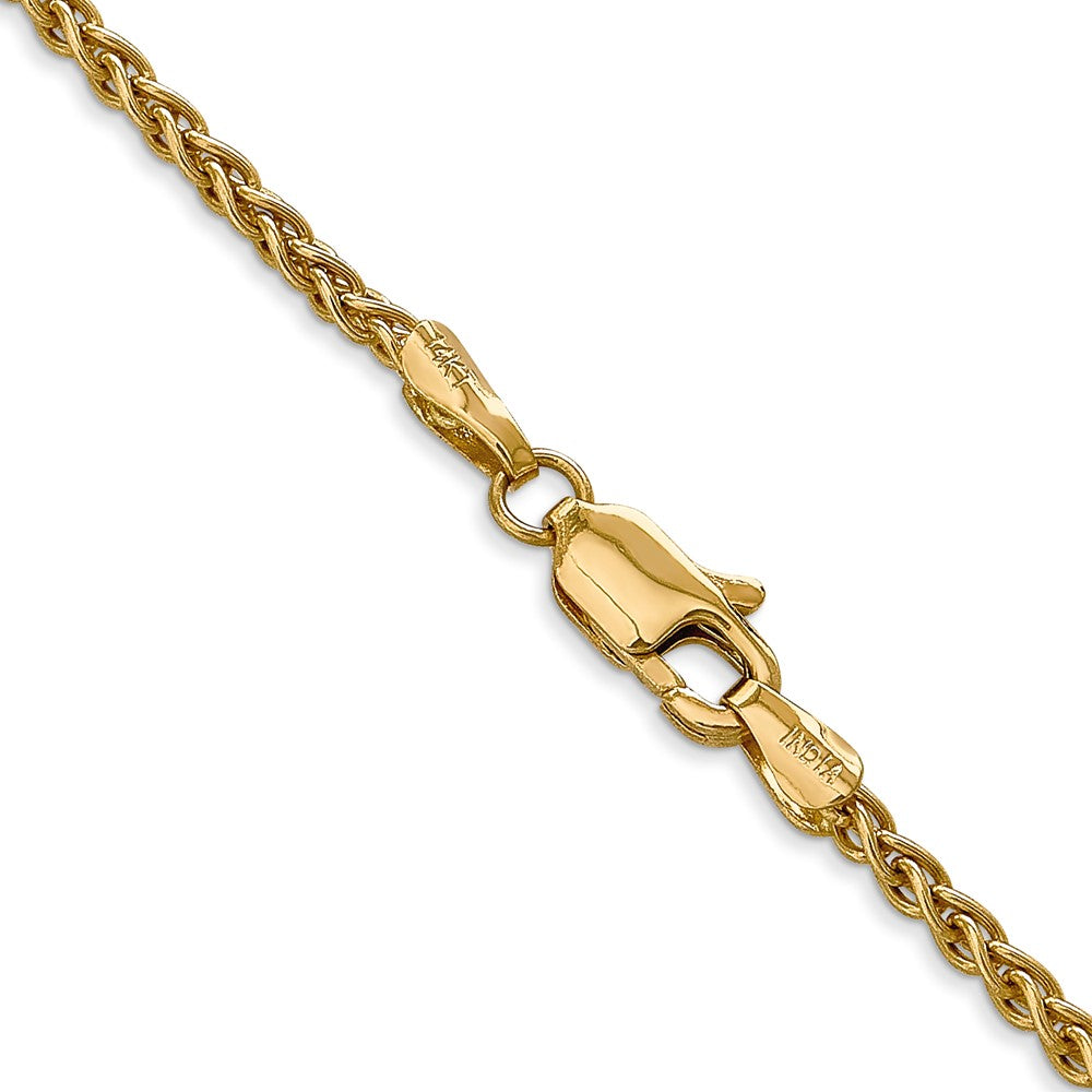 FJC Finejewelers 14 kt Yellow Gold Spiga Chain 26 Inches x 2.8 mm