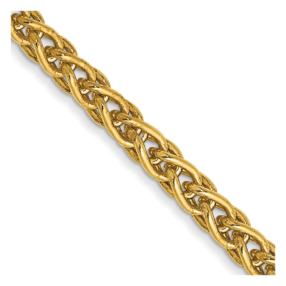 FJC Finejewelers 14 kt Yellow Gold Spiga Chain 26 Inches x 2.8 mm