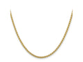 FJC Finejewelers 14 kt Yellow Gold Spiga Chain 26 Inches x 2.8 mm