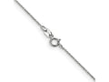 FJC Finejewelers 14 kt White Gold WG .75 Round Open Link Cable Chain Anklet 10 Inches x 0 mm