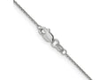 FJC Finejewelers 14 kt White Gold WG .95 Bright Cut Cable Chain Anklet 10 Inches x 0 mm