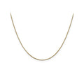 FJC Finejewelers 14 kt Yellow Gold Bright Cut Spiga with Lobster Clasp Chain 26 Inches x 0.85 mm