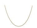 FJC Finejewelers 14 kt Yellow Gold Bright Cut Spiga with Lobster Clasp Chain 26 Inches x 1.05 mm