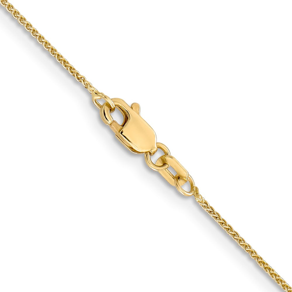 FJC Finejewelers 14 kt Yellow Gold Spiga with Lobster Clasp Chain 22 Inches x 0.85 mm