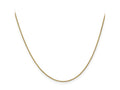 FJC Finejewelers 14 kt Yellow Gold Spiga with Lobster Clasp Chain 22 Inches x 0.85 mm
