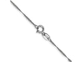 FJC Finejewelers 14 kt White Gold WG Singapore Chain Anklet 9 Inches x 1 mm