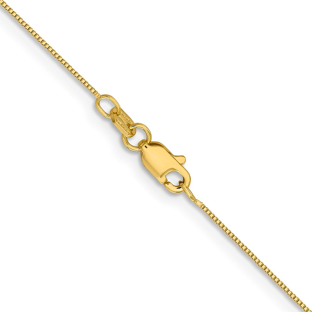 FJC Finejewelers 14 kt Yellow Gold Box with Lobster Clasp Chain 26 Inches x 0.5 mm