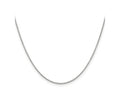 FJC Finejewelers 14 kt White Gold WG Cable Chain 14 Inches x 1.2 mm