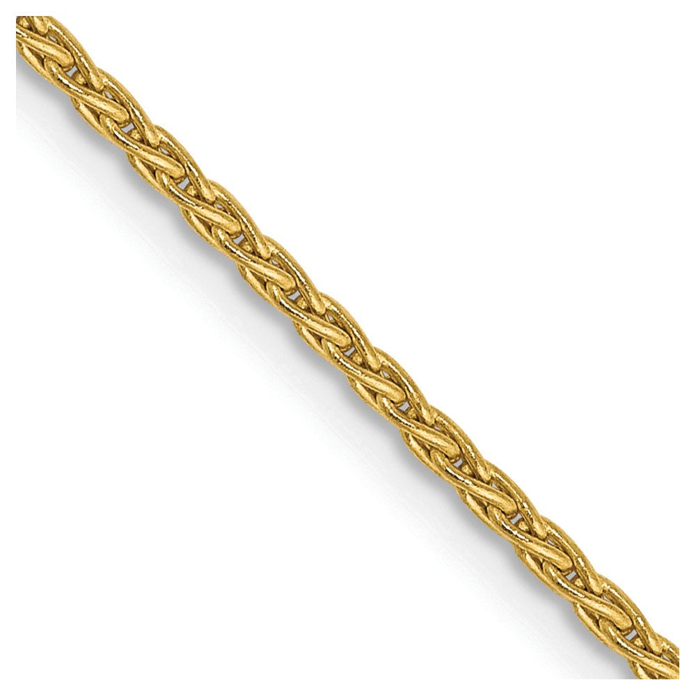 FJC Finejewelers 14 kt Yellow Gold Spiga Parisian Wheat Chain 26 Inches x 1.5 mm