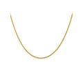 FJC Finejewelers 14 kt Yellow Gold Spiga Parisian Wheat Chain 26 Inches x 1.5 mm