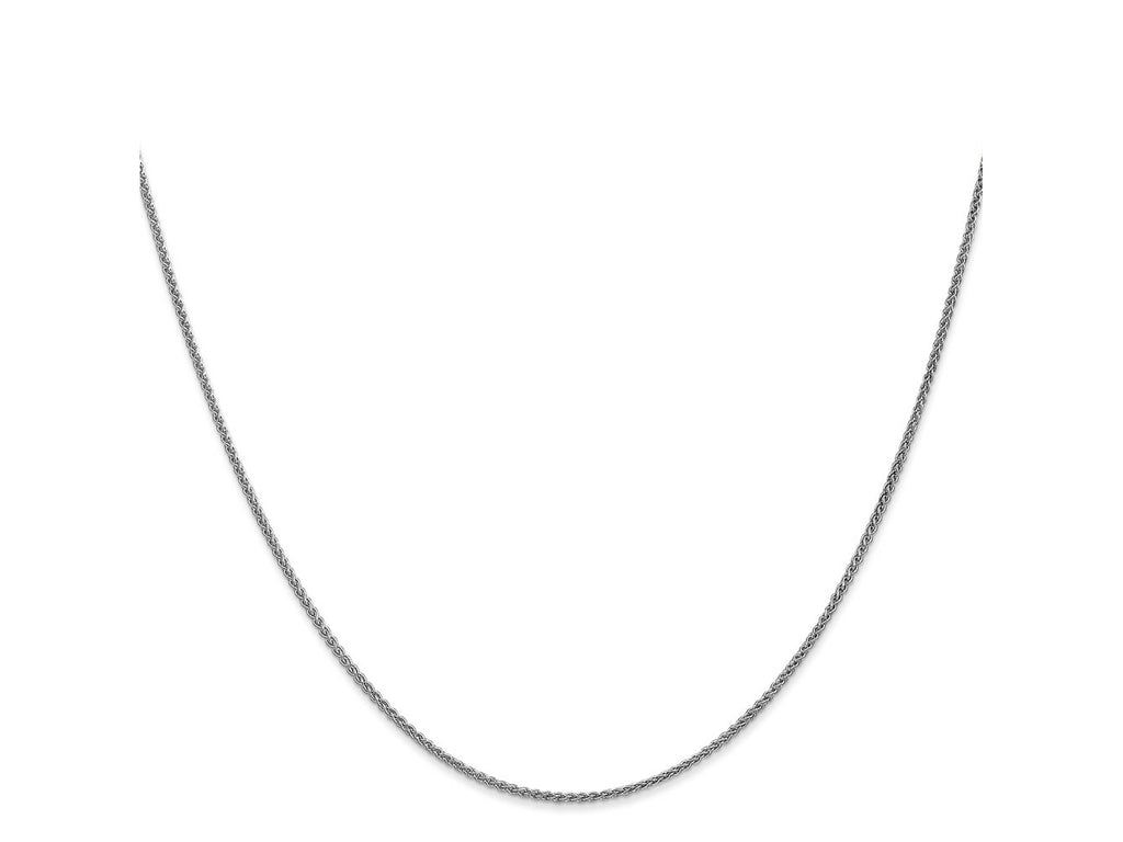 FJC Finejewelers 14 kt White Gold WG Spiga Chain 26 Inches x 1.25 mm