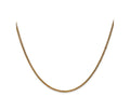FJC Finejewelers 14 kt Yellow Gold Bright Cut Spiga Chain 26 Inches x 1.7 mm
