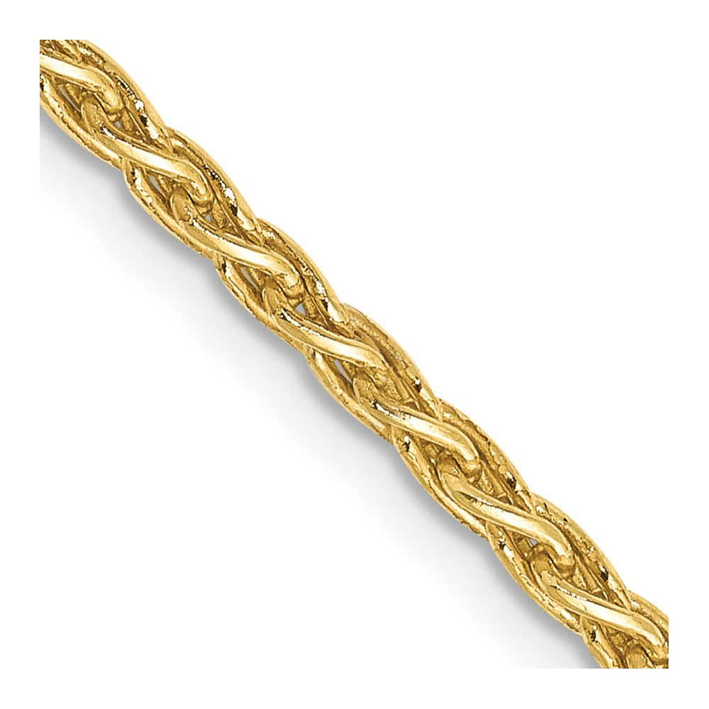 FJC Finejewelers 14 kt Yellow Gold Spiga Parisian Wheat Chain 26 Inches x 2.25 mm