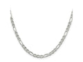 FJC Finejewelers 925 Sterling Silver Figaro Anchor Bracelet Chain 7 Inches x 3.75 mm