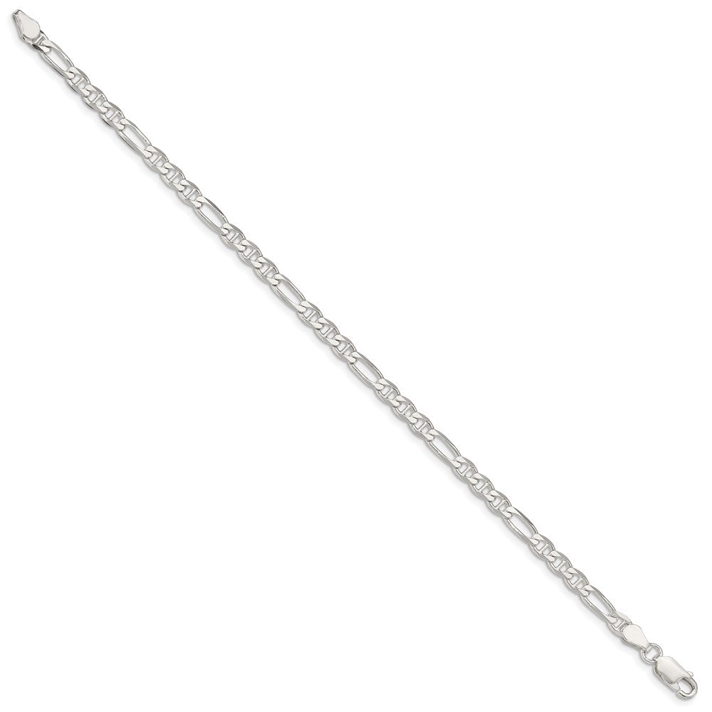 FJC Finejewelers 925 Sterling Silver Figaro Anchor Bracelet Chain 8 Inches x 3.75 mm