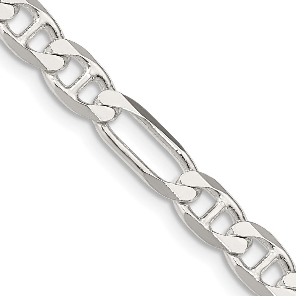FJC Finejewelers 925 Sterling Silver Figaro Anchor Chain 20 Inches x 5.5 mm