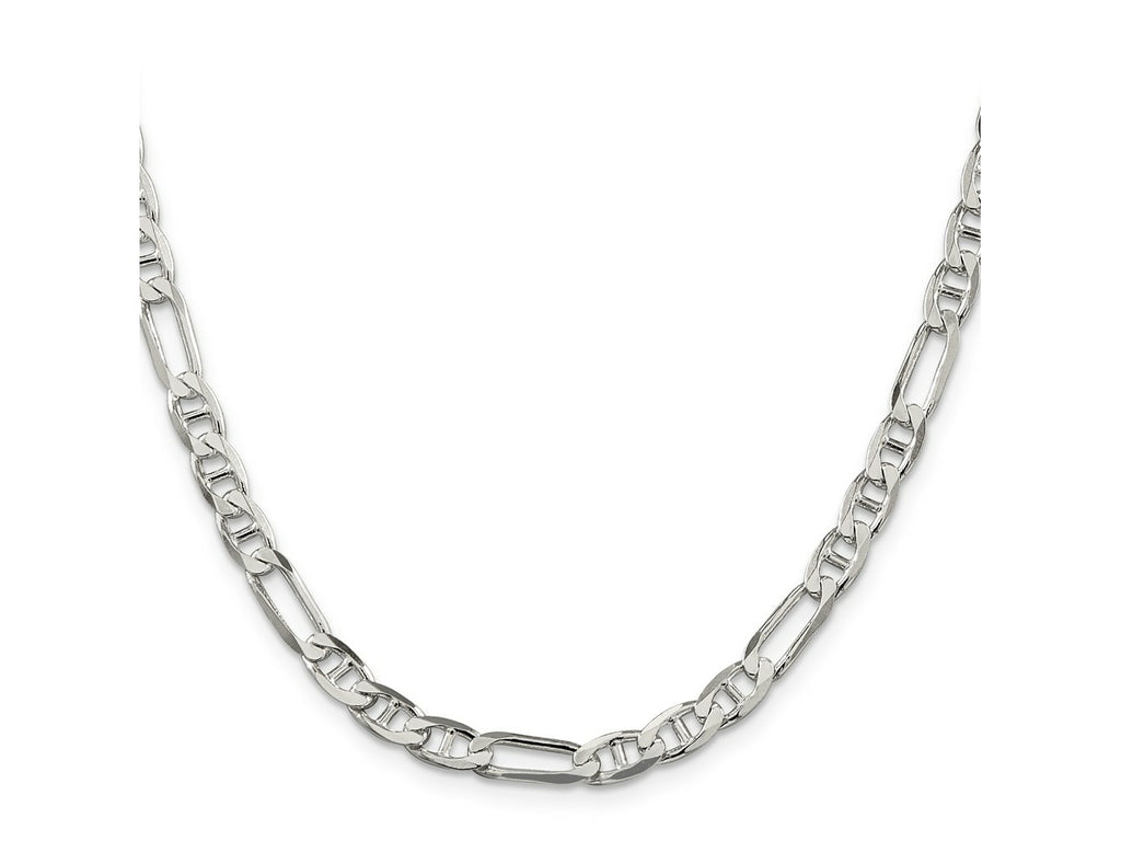FJC Finejewelers 925 Sterling Silver Figaro Anchor Chain 20 Inches x 5.5 mm