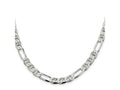 FJC Finejewelers 925 Sterling Silver Figaro Anchor Chain 28 Inches x 7.5 mm