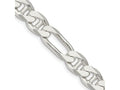 FJC Finejewelers 925 Sterling Silver Figaro Anchor Bracelet Chain 9 Inches x 8.75 mm