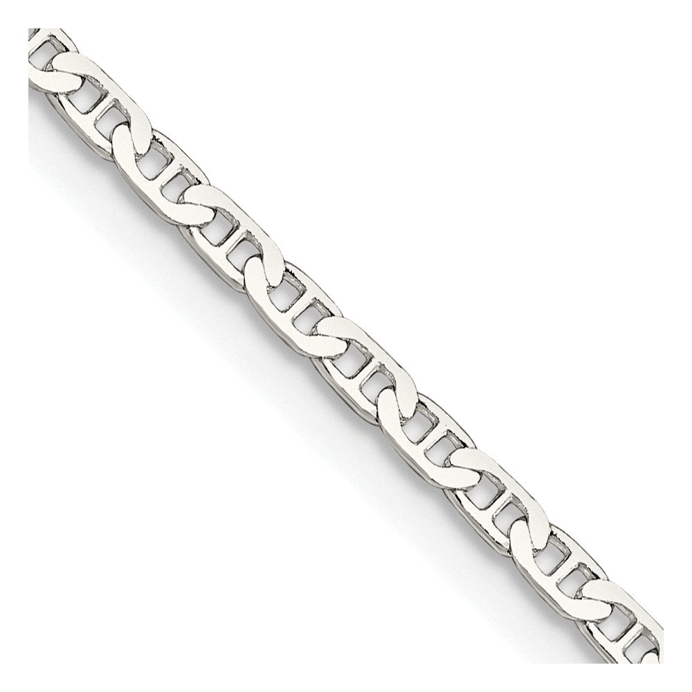 FJC Finejewelers 925 Sterling Silver Flat Anchor Chain 28 Inches x 2.1 mm
