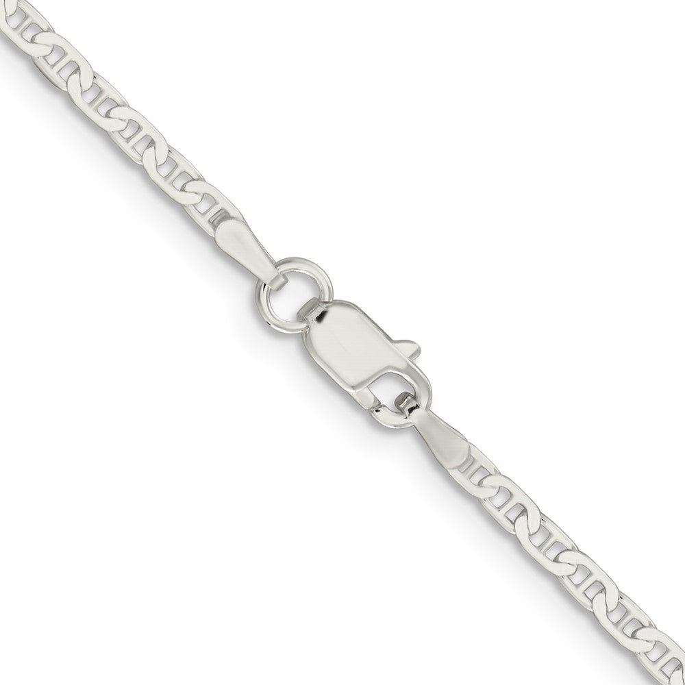 FJC Finejewelers 925 Sterling Silver Flat Anchor Bracelet Chain 8 Inches x 2.1 mm