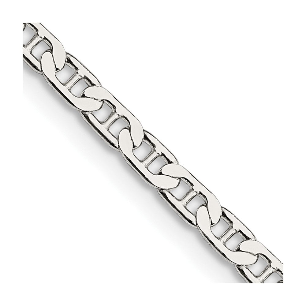 FJC Finejewelers 925 Sterling Silver Flat Anchor Chain 16 Inches x 3 mm