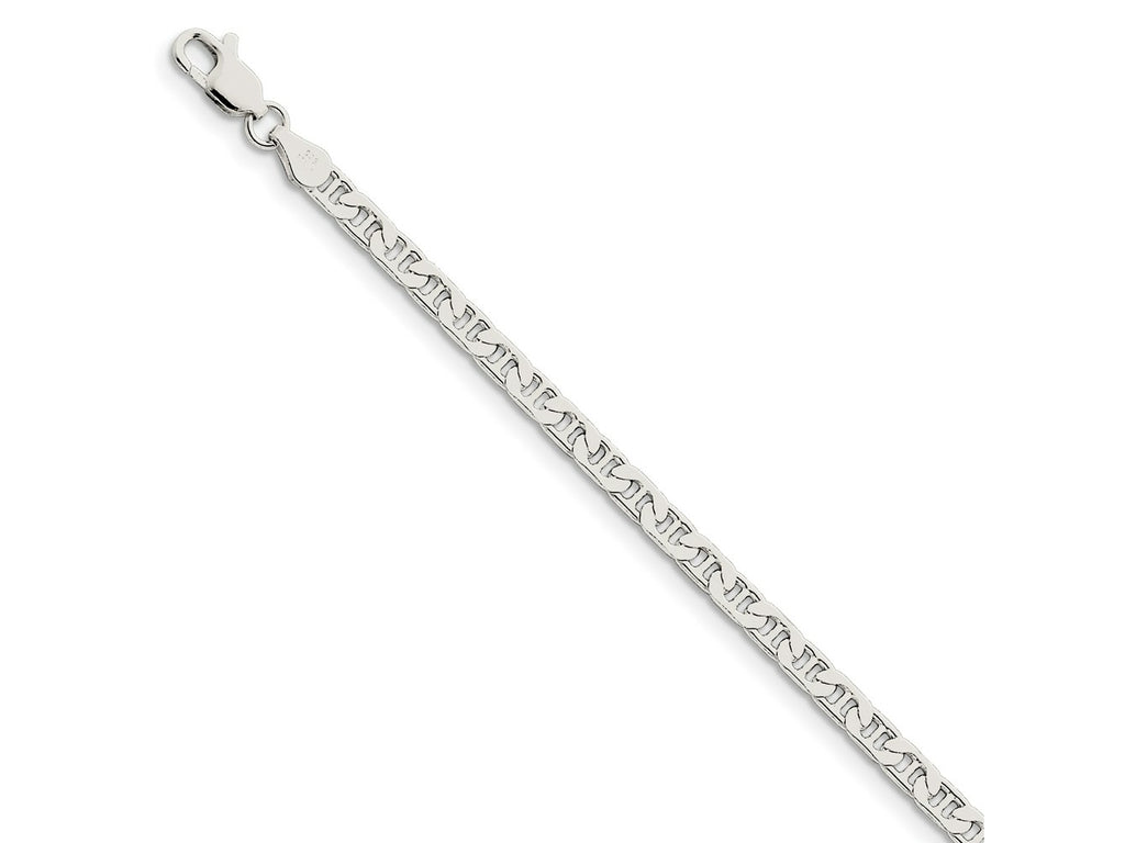 FJC Finejewelers 925 Sterling Silver Flat Anchor Bracelet Chain 7 Inches x 3.75 mm