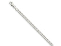 FJC Finejewelers 925 Sterling Silver Flat Anchor Bracelet Chain 7 Inches x 3.75 mm