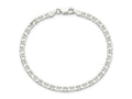 FJC Finejewelers 925 Sterling Silver Flat Anchor Bracelet Chain 8 Inches x 3.75 mm